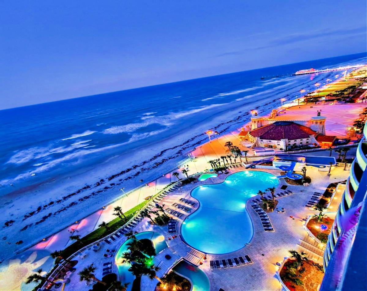 2 Bedroom Resort Condo Direct Oceanfront Wyndham Ocean Walk - Daytona Funland 2226 เดย์โทนาบีช ภายนอก รูปภาพ