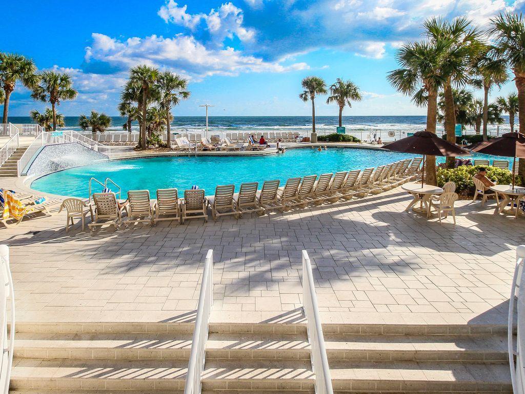 2 Bedroom Resort Condo Direct Oceanfront Wyndham Ocean Walk - Daytona Funland 2226 เดย์โทนาบีช ภายนอก รูปภาพ